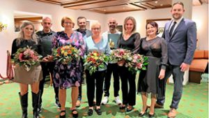 Ehrungen im Hotel Engel Obertal: Karin Rädler gehört seit 40 Jahren zum Team