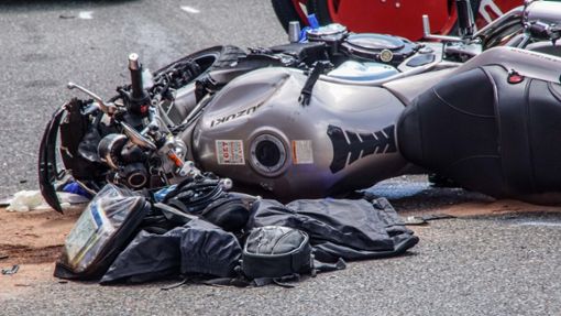 Für den 58-jährigen Motorradfahrer kam jede Hilfe zu spät. Foto: SDMG/ Dettenmeyer