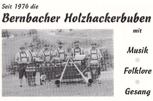 Die Bernbacher Holzhackerbuben, eine Folkloregruppe des Männergesangvereins Bernbach, im Jahr 1994. Foto: Schwarzwälder Bote