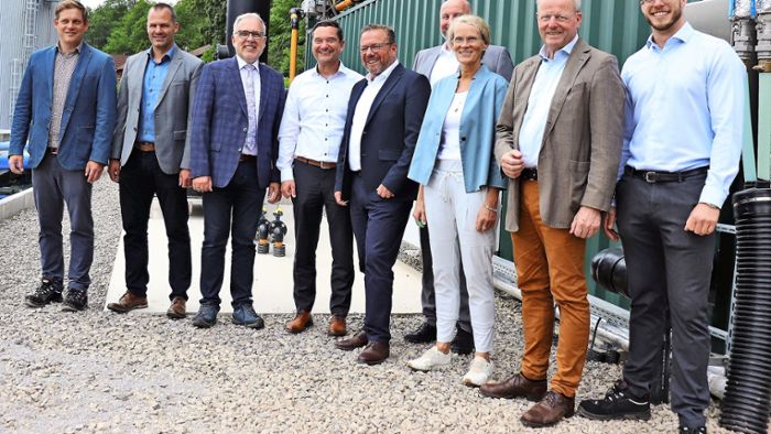 Brauerei weiht Vorkläranlage in Alpirsbach ein