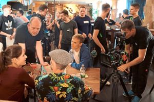 Ein Filmteam drehte Szenen im Restaurant Enchilada in Freudenstadt.  Foto: Film Theater Forum