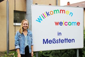 Die 21-jährige Tabitha Krondorfer absolviert ein Praktikum in der Lea in Meßstetten.  Foto: Zahner