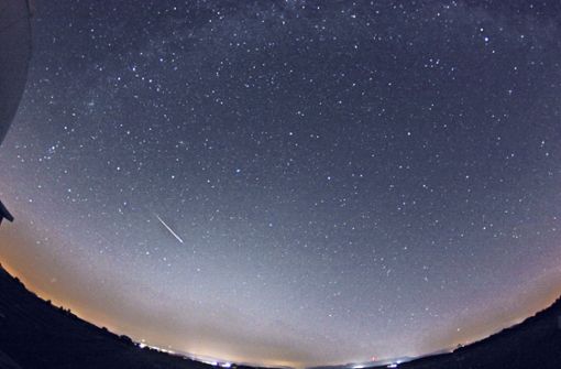 Bei klarem Himmel sind in diesem Jahr rund um den Samstag, 12. August, besonders viele Sternschnuppen am Nachthimmel zu sehen. Foto: Sternwarte Zollernalb