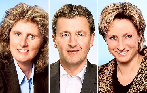Diese drei wollen für die CDU in den Landtag (von links): Dörte Conradi, Roland Tralmer und Nicole Hoffmeister-Kraut.  Fotos: Archiv Foto: Schwarzwälder-Bote