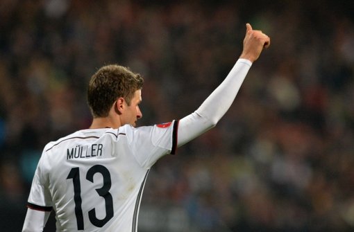 Thomas Müller trägt die Rückennummer 13. Foto: dpa