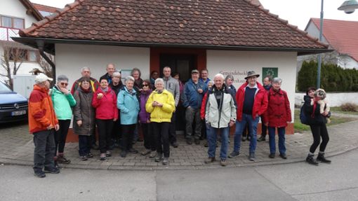 Im und um den Vöhringer Ortsteil sind die Wanderer aus Binsdorf unterwegs gewesen. Foto: Waldemar Bitzer