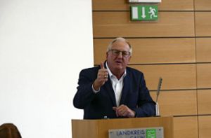 Jürgen Großmann meldet sich zu Wort. Foto: Sebastian Bernklau