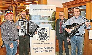 Traditionelles Liedgut steht beim gemeinsamen Singen  mit dem Liederkranz und der Narrenzunft im Schömberger Gasthaus Plettenberg auf dem Programm.   Foto: Verein Foto: Schwarzwälder Bote