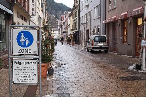 Die Fußgängerzone in Bad Wildbad soll attraktiver werden.    Foto: Krokauer