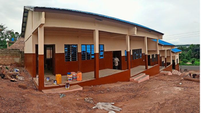 Hilfszentrum in Benin  nimmt weiter Form an