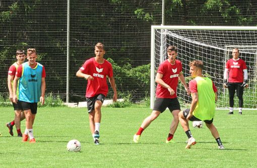 Noch einige Trainingseinheiten und zwei Testspiele haben die Balinger Regionalliga-Fußballer zu absolvieren, ehe sie in ihre zweite Saison in der Regionalliga Südwest starten. Foto: Eibner