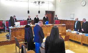 Vor dem Tübinger Landgericht ging der Prozess um das Bad Wildbader Beziehungsdrama weiter.  Foto: Martin Bernklau