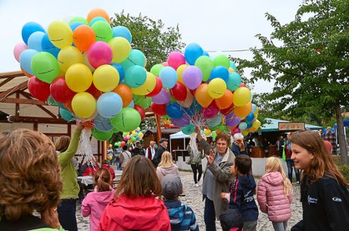 Bunt und leicht, so gestaltet sich das beliebte Dorffest im Donaueschinger Ortsteil  Aasen. Fotos: Winkelmann-Klingsporn Foto: Schwarzwälder Bote