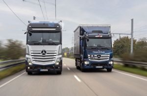 In Russland baut Daimler Truck in zwei Werken Bauteile aus Wörth zu Lastwagen zusammen. Foto: dpa/Daimler Truck