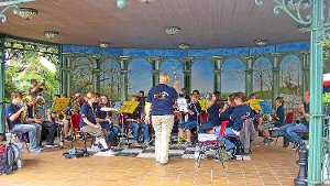 Hochmössinger Jungmusiker beeindrucken im Europapark
