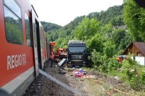 Ein schweres Zugunglück hatte sich 2014 am Bahnübergang in Talhausen ereignet. Foto: Schwarzwälder Bote