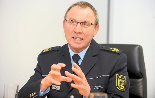 Karlsruhes Polizeipräsident Günther Freisleben hält auch mit kritischen Worten nicht hinter dem Berg. Foto: Fritsch