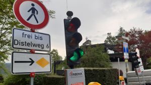 Fußgänger-Verwirrung in Calw: Eine Umleitung, die in einer Sackgasse endet