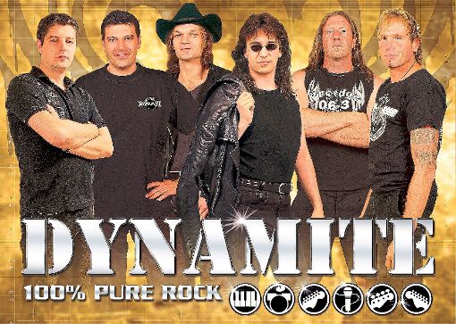 100 Prozent Rock verspricht die Band Dynamite, die am Freitag zum Auftakt spielt. Foto: Veranstalter