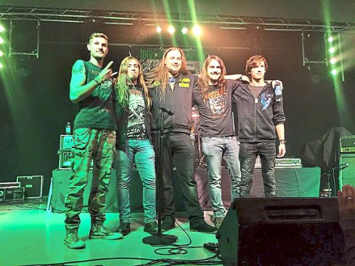 Draconian Remains halten beim Konzert am 17. November die Fahne der Balinger Metal-Szene hoch. Foto: Band Foto: Schwarzwälder Bote