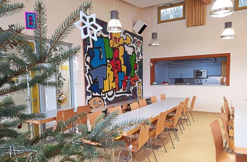 Bis auf Weiteres ist der Simmozheimer Jugendtreff verwaist und wird nur für das Mittagessen der Grundschüler genutzt. Foto: Tröger