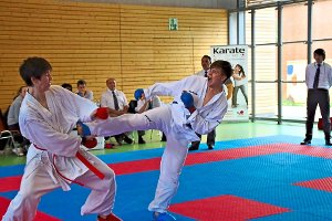 Lukas Steinke in Aktion bei den Landesmeisterschaften in Dornhan. Foto: Steinke