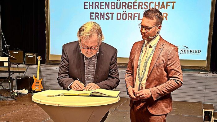 Ernst Dörflinger ist  Ehrenbürger von Neuried