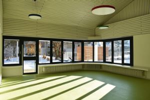 Hell und großzügig sind die frisch-renovierten Räume der KiTa. Foto: Schwarzwälder Bote