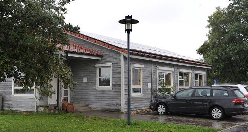 Das Holzhaus an der Nordstetter Grundschule bekommt eine Lüftung zur Senkung des Formaldehyd-Werts in der Luft. Foto: Hopp