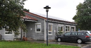 Das Holzhaus an der Nordstetter Grundschule bekommt eine Lüftung zur Senkung des Formaldehyd-Werts in der Luft. Foto: Hopp