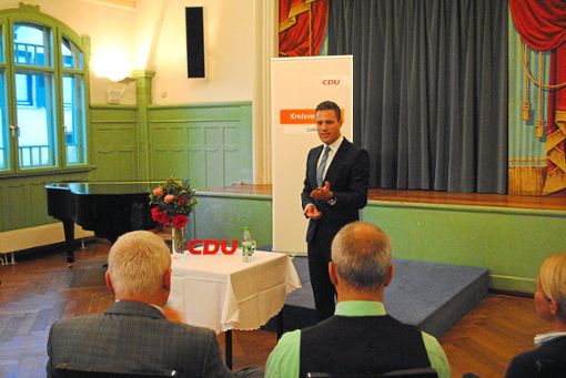Der CDU-Generalsekretär von Baden-Württemberg, Manuel Hagel, forderte eine Stärkung des ländlichen Raumes.  Foto: CDU Foto: Schwarzwälder Bote