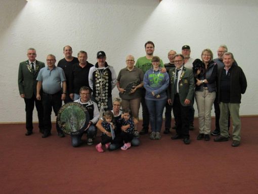 Teilnehmer und Gewinner des Königsschießens der Schützengilde. Foto: Verein Foto: Schwarzwälder Bote
