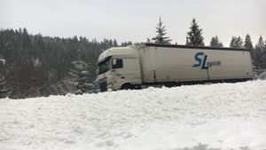 Lastwagen bleiben auf Schwarzwaldhochstraße liegen