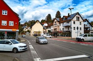 Die Bauarbeiten beginnen    am Ortsende von Ebhausen und enden an der Kreuzung Wöllhauser Straße/Rotfelder Weg (Bild). Foto: Thomas Fritsch