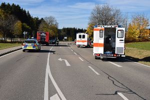 Bei einem Unfall auf der B 315 bei Bonndorf im Schwarzwald ist ein Cabrio-Fahrer ums Leben gekommen.  Foto: kamera24.tv