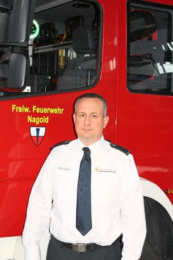 Thomas Reiff ist Nagolds erster hauptamtlicher Feuerwehrchef.  Foto: Meinert