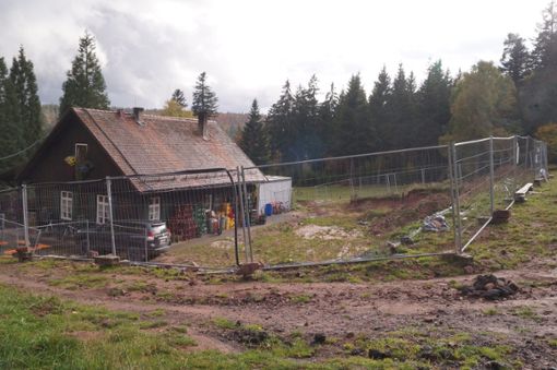 So sah die Grünhütte noch vor dem Beginn der Bauarbeiten aus. Im Juni soll sie offiziell eröffnet werden.  Foto: Krokauer