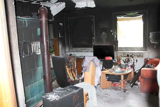 Die Familie Schillinge hat bei dem Brand ihres Hauses so gut wie alles verloren. Foto: Baltzer