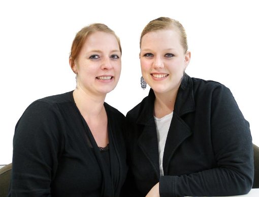 Von wegen Rückschritt: Iris Schmeisser (links) und Larissa Welsch sind glücklich mit ihrer Entscheidung. Foto: Bienger