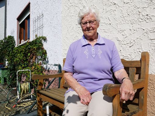 Rüstige Seniorin: Die 90 Jahre  sieht man Helene Modlmayr nicht an.  Foto: Kistner Foto: Schwarzwälder Bote