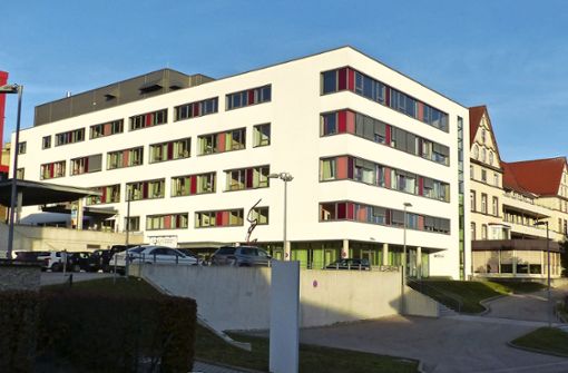 Blick aufs Neuenbürger Krankenhaus. Foto: Christoph Jänsch