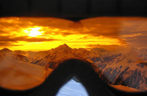 Kein Traum, sondern ein Panoramablick auf die Alpen. Foto: Engstler