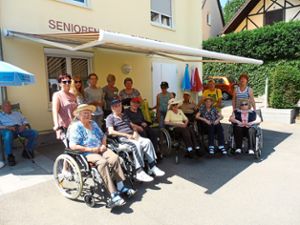 Sowohl die Helfer als auch die Senioren hatten Freude an der gemeinsamen Ausfahrt. Foto: Seniorenbeirat Foto: Schwarzwälder Bote