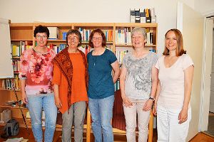 Der Vorstand setzt sich neu zusammen und hat Sibylle Biermann-Rau (Zweite von links) verabschiedet. Foto: Naßwetter Foto: Schwarzwälder-Bote
