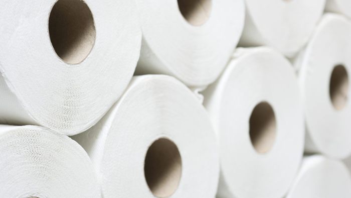 Toilettenpapier-Vorrat zu 429 Prozent gedeckt