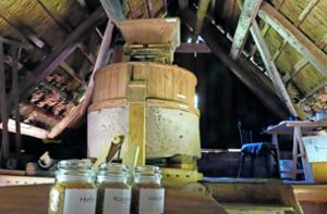Die Mooswaldmühle hat eine ausgefeilte Technik, die voll funktionsfähig ist. Foto: Tourist-Info