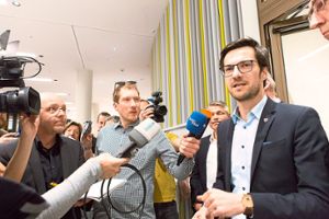 Oberbürgermeister Martin Horn freut sich über das klare Votum für Freiburgs Urbanität.  Foto: Salzer-Deckert