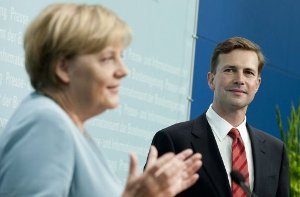 Steffen Seibert ist der neue Sprecher an Merkels Seite Foto: ddp