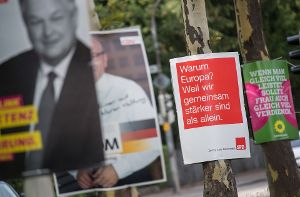 Wie betreiben die verschiedenen Bundestagswahl-Kandidaten Wahlkampf in den sozialen Netzwerken? Wir haben ihre Accounts unter die Lupe genommen. Foto: dpa
