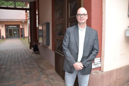 Heiko Stieringer dreht im Höfener Bürgermeister-Wahlkampf zum Endspurt noch mal so richtig auf. Foto: Mutschler